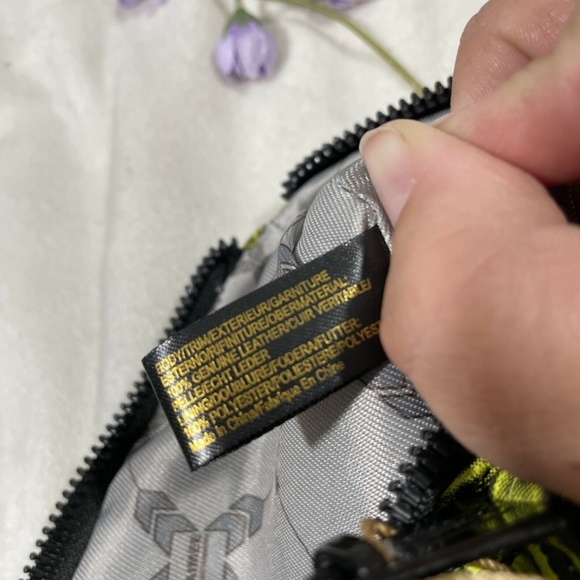 NWT Aimee Kestenberg‎ Berkeley Leather Pouch in Citrine Python - Picture 11 of 13